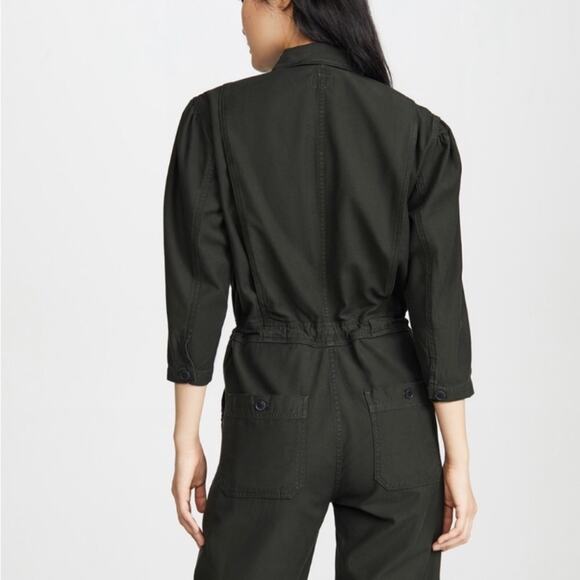 Citizens of Humanity Frida Jumpsuit in Dark Olive Size S - Picture 2 of 16
